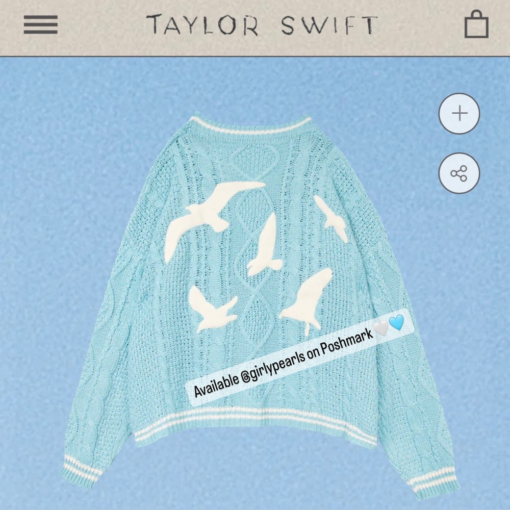 1989 Cardigan (Taylor’s Version) Offical Taylor Swift Merch / Cardigan NEW - Picture 5 of 17